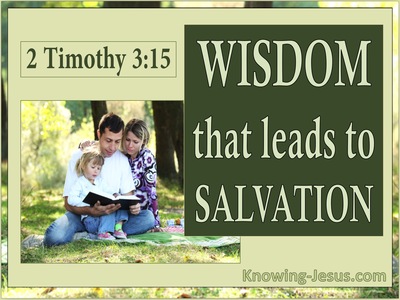 2 Timothy 3:15